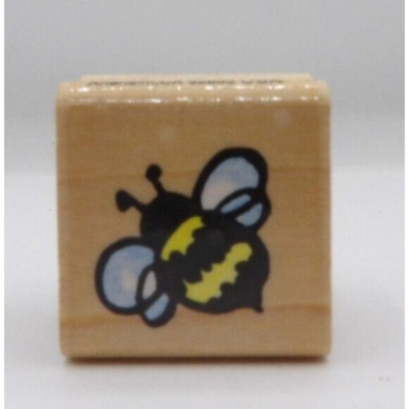 Stamps Bumble Bee Stampendous ©1997 1 1/8" x 1 " - Picture 1 of 4